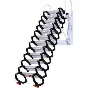 Manual Retractable Invisible Folding Ladder