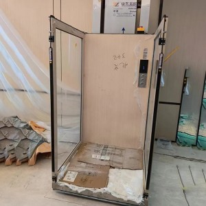 Hydraulic Shaftless Half Cabinet Elevator